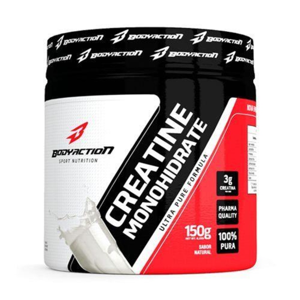 Creatina Body Action Creatina Monohydrate - 150g - Foto 1