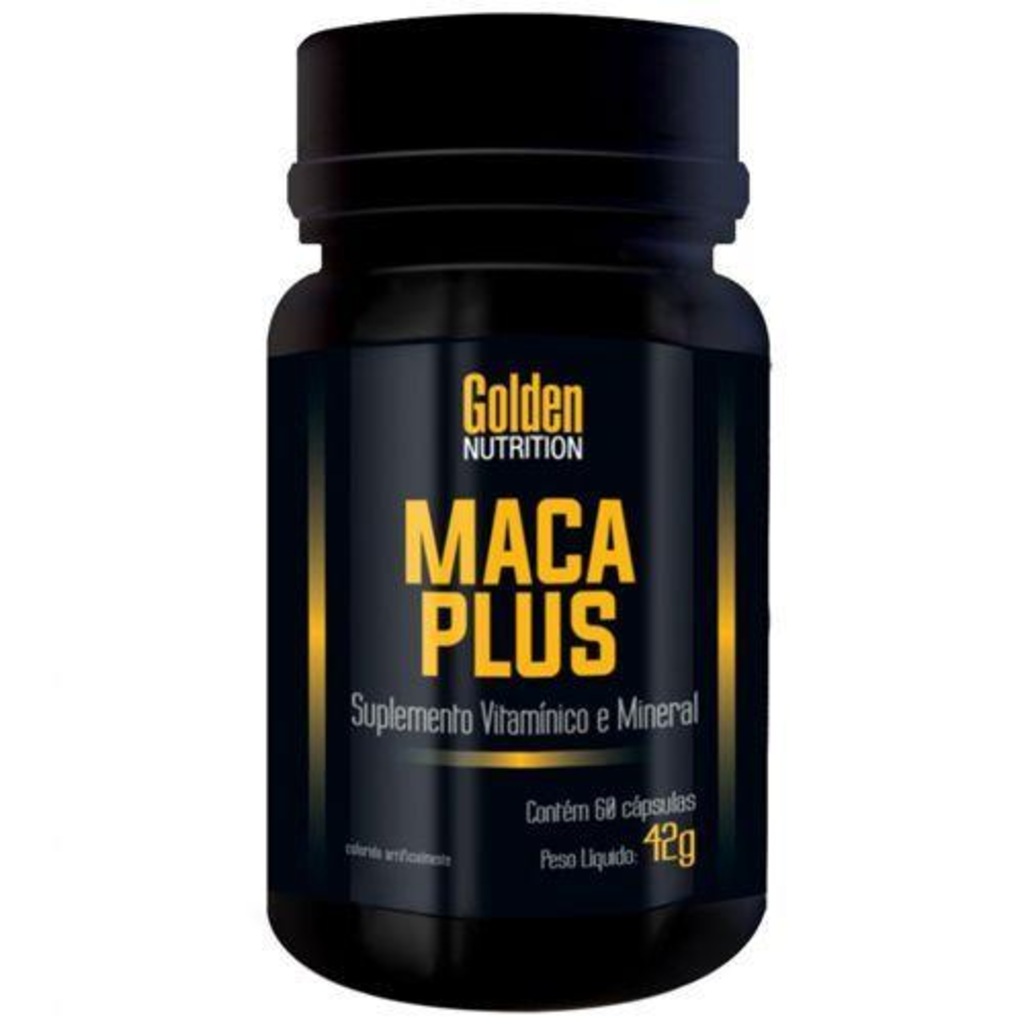 Multivitaminico Golden Nutrition Maca Plus - 60 Cápsulas - Foto 1