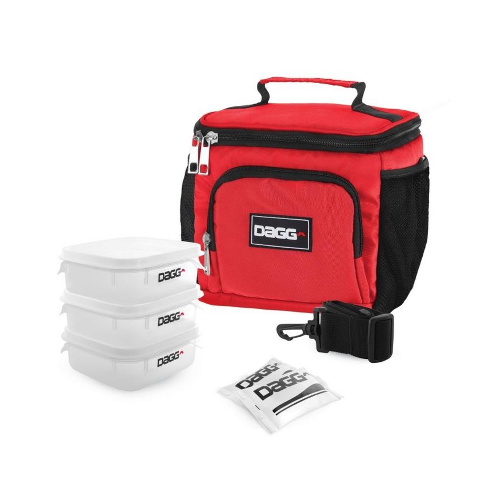 Bolsa Térmica Dagg Fitness M - 3 Potes - 1,5 Litros - Foto 1