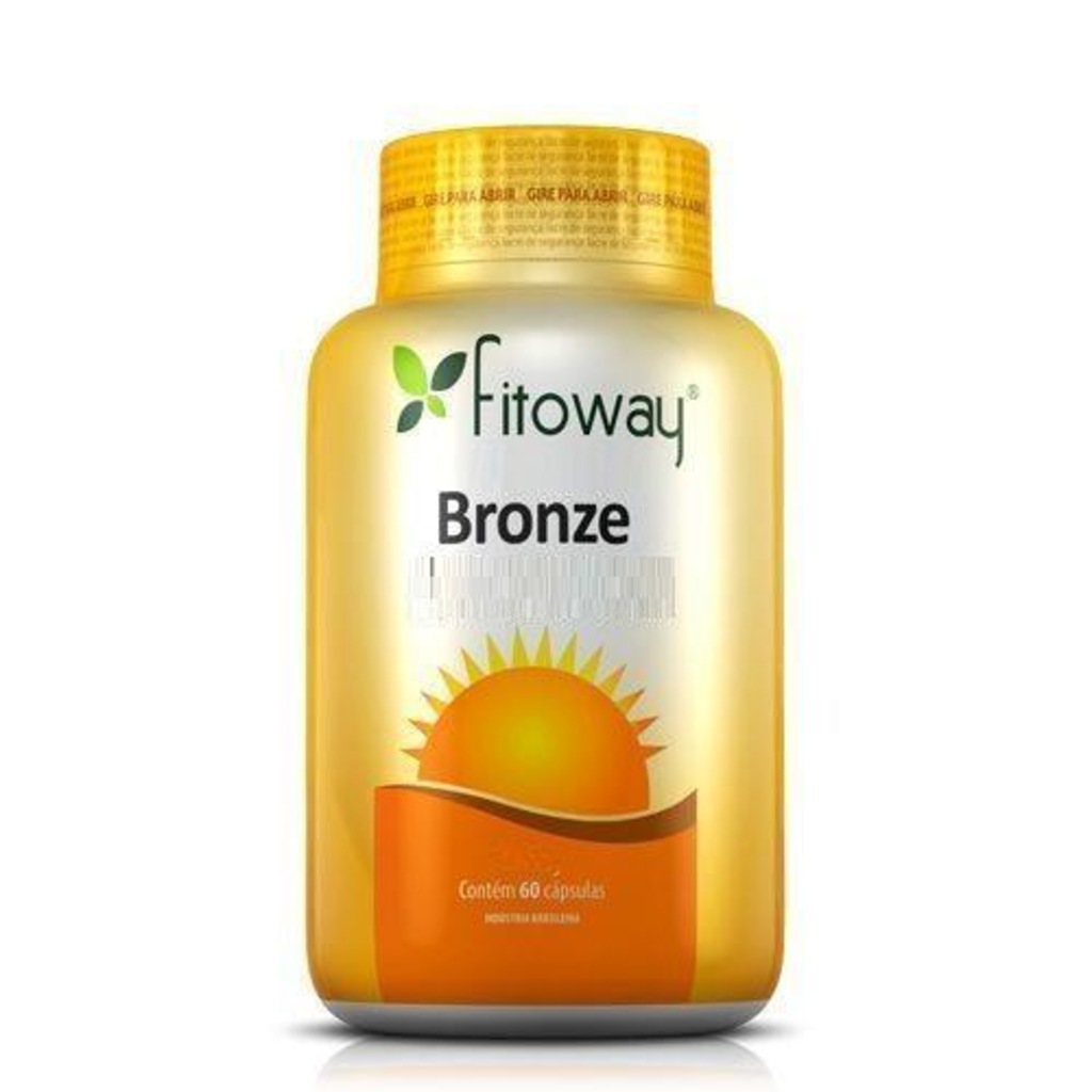 Nutricosmético Fitoway Bronze - 60 Cápsulas - Foto 1