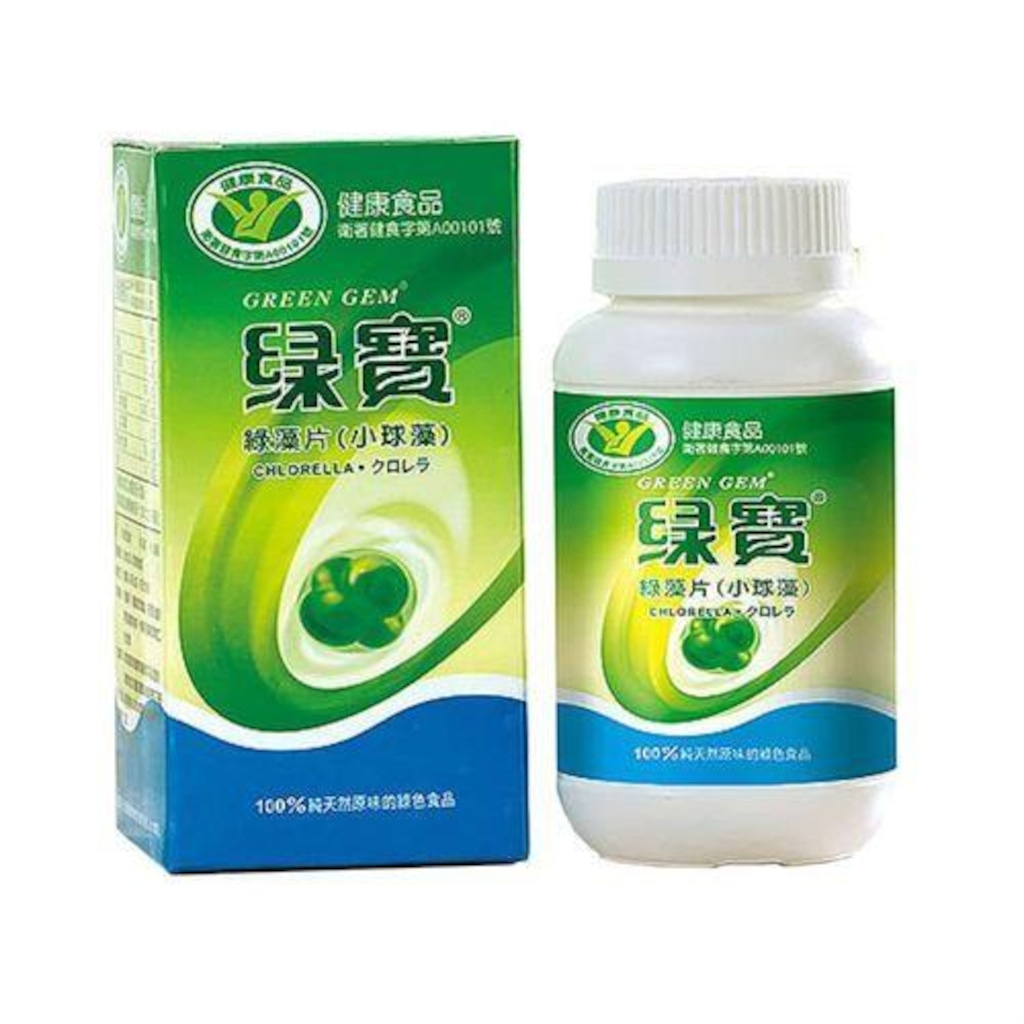 Suplementos Vitamínico Paversul Chlorella Green Gem - 360 Tabletes - Foto 1