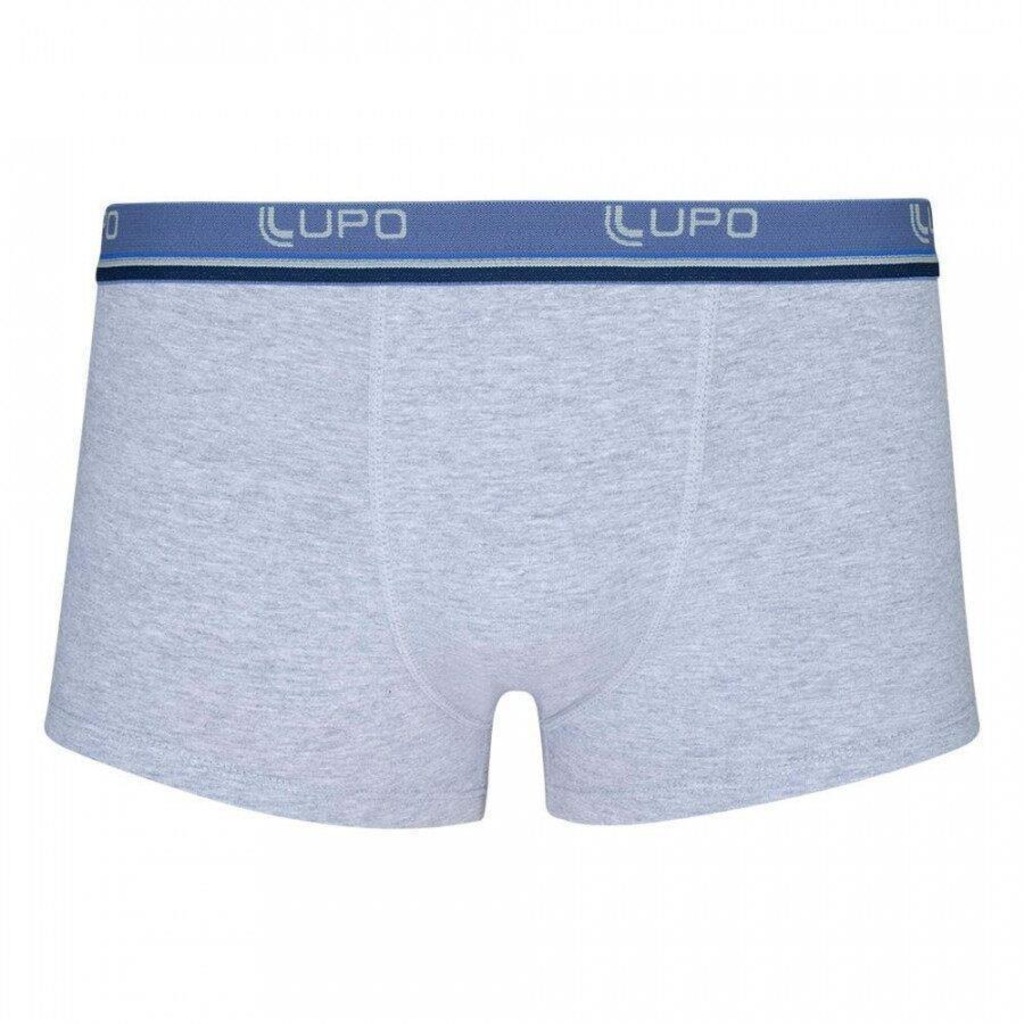 Cueca Sunga Lupo 460-002 Algodão com Elastano - Adulto - Foto 1