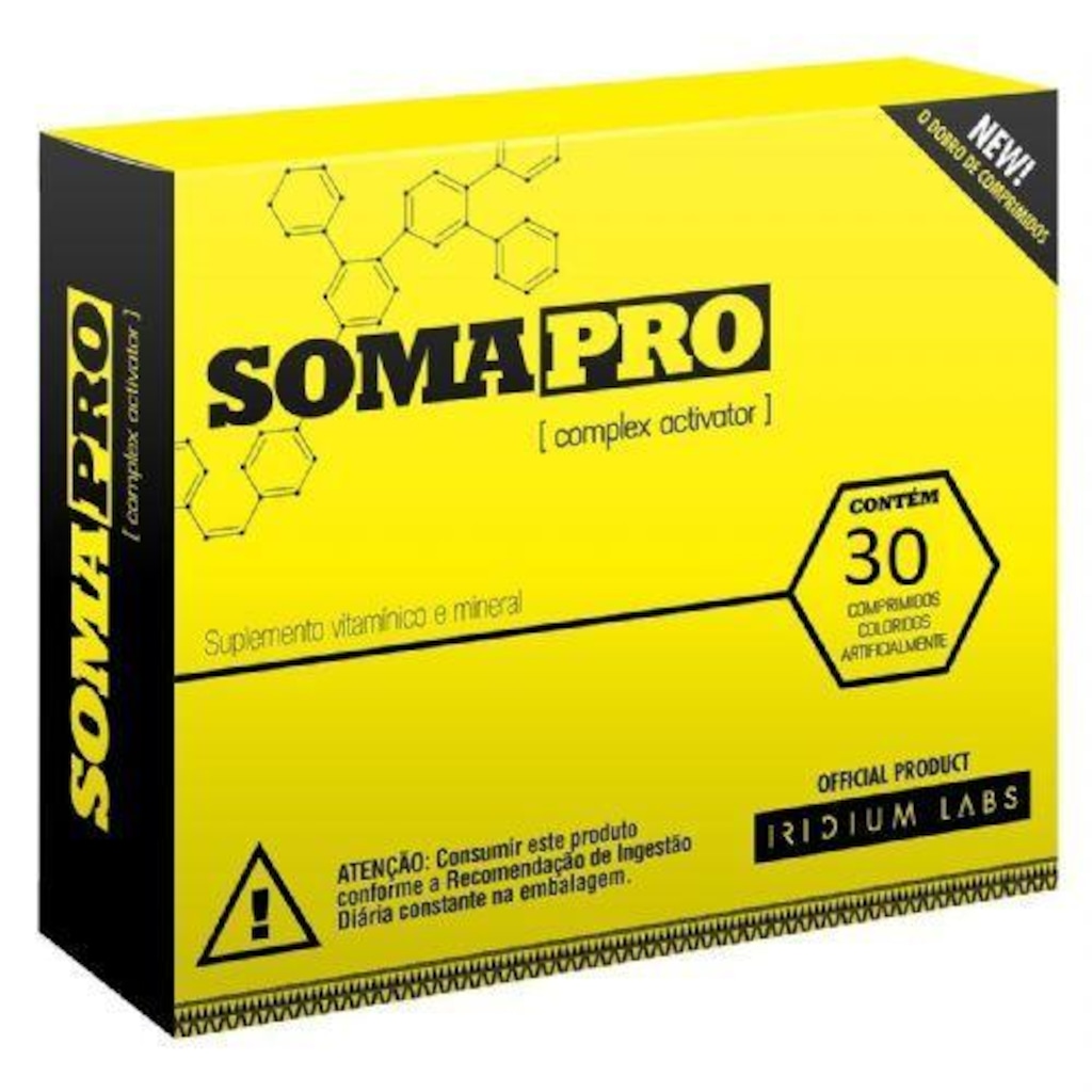 Pré-Hormonal Iridium Labs SomaPro - 30 Cápsulas - Foto 1