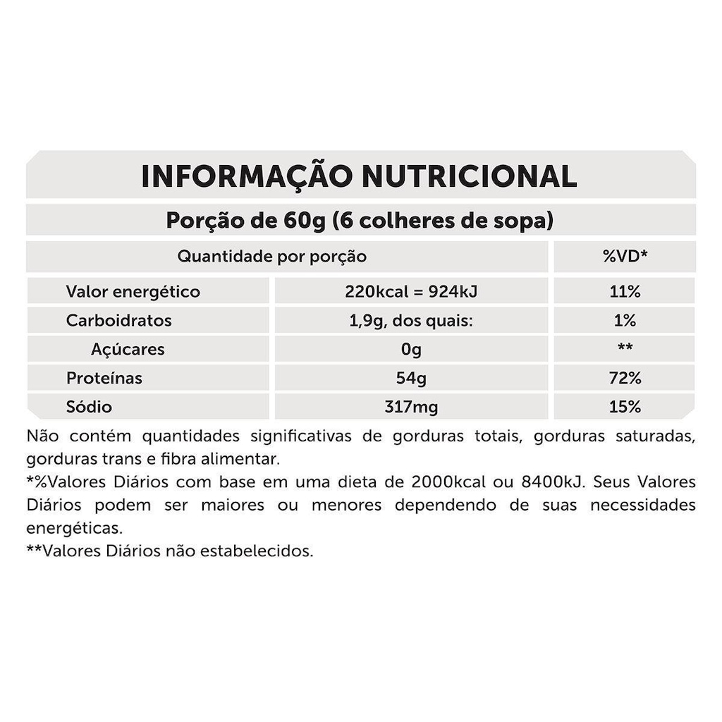 Imagem 3 do produto Whey Protein Isolada IsoProtein BRN Foods - Baunilha - 900g