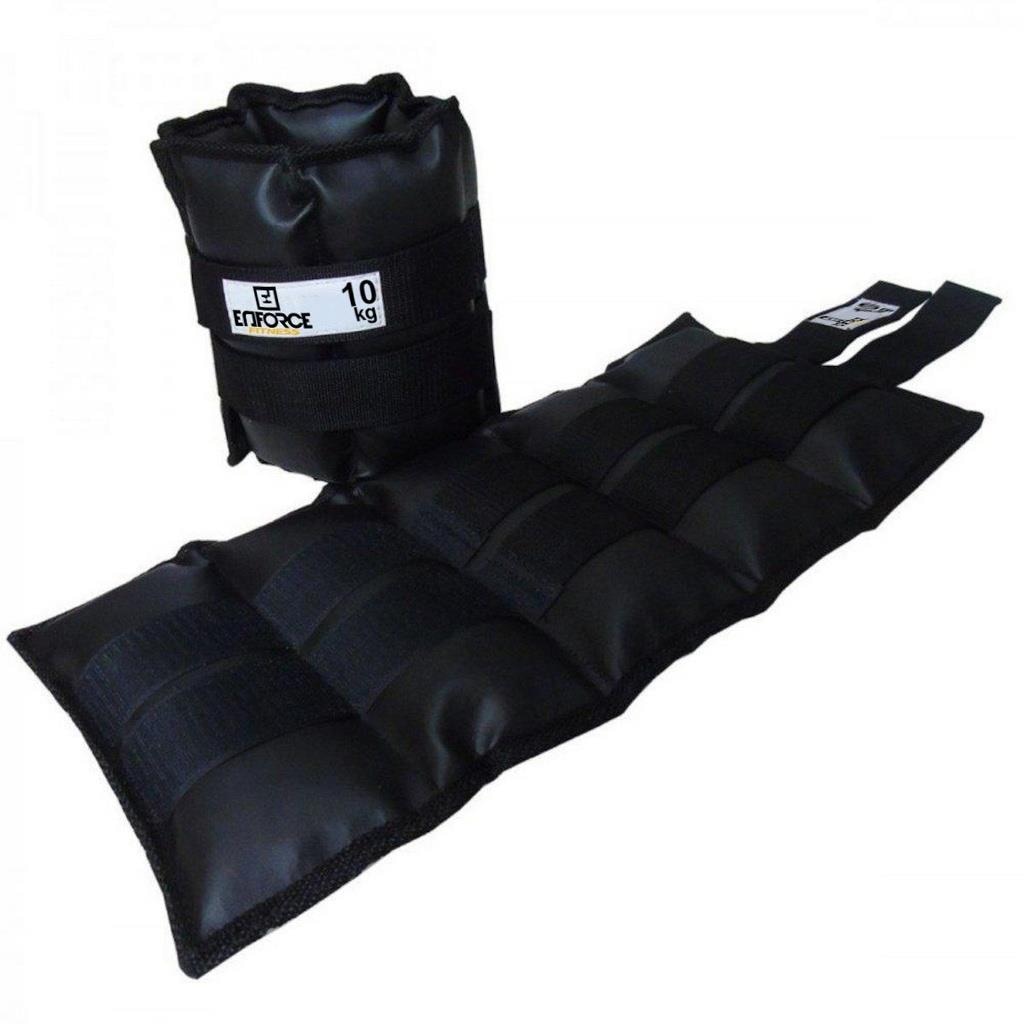 Caneleira de Peso Enforce Fitness Ginástica - 10 Kg - Par - Foto 1