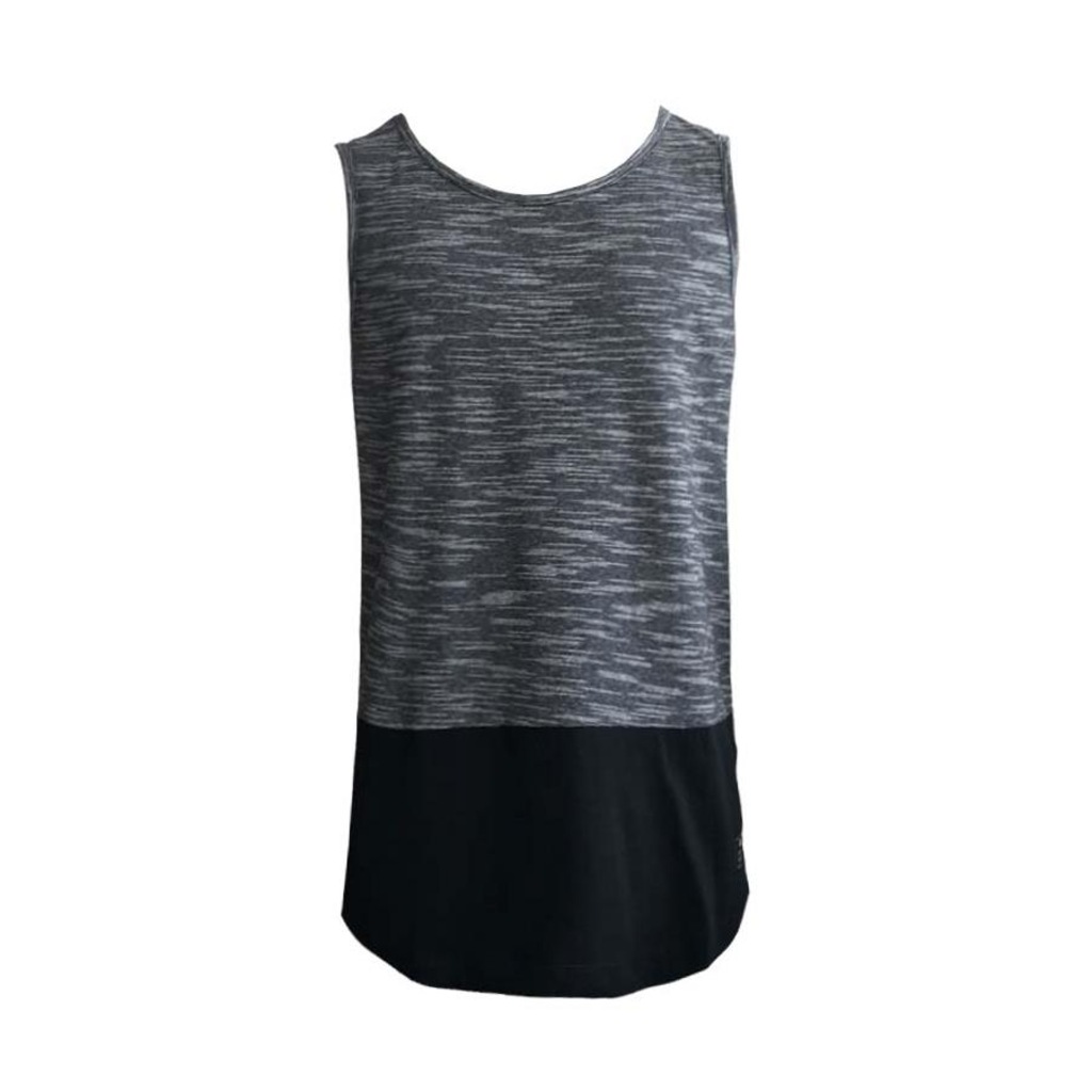Camiseta Regata Especial Globe Stripe Panel - Masculina - Foto 1