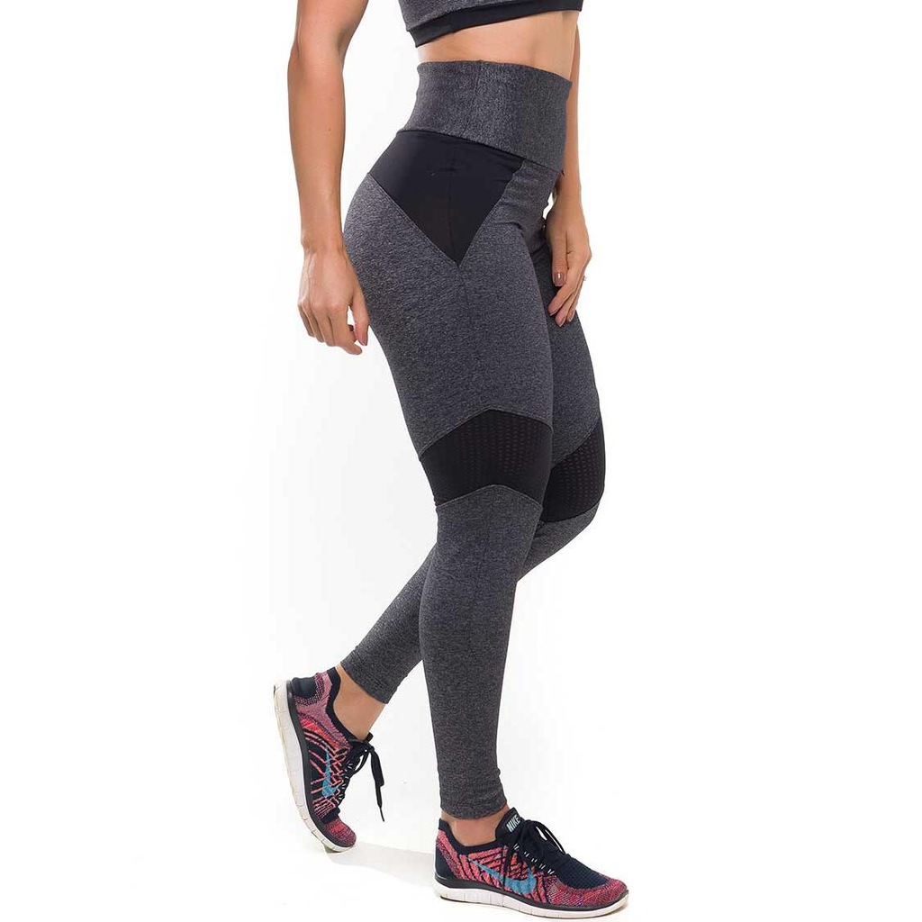 Calça Legging com Proteção Solar UV50+ Sandy Fitness Action - Feminina - Foto 2