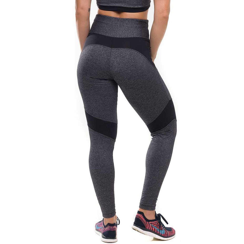 Calça Legging com Proteção Solar UV50+ Sandy Fitness Action - Feminina - Foto 3