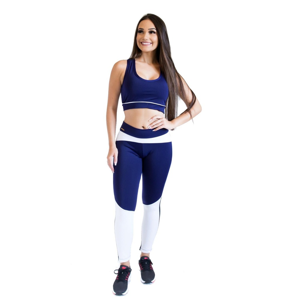 Calça Legging Fit Training Brasil Scissor Training - Feminina - Foto 1