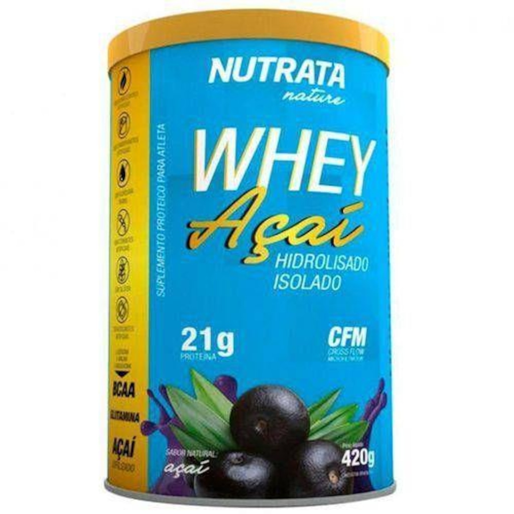 Whey Açaí Nutrata - 420g - Foto 1