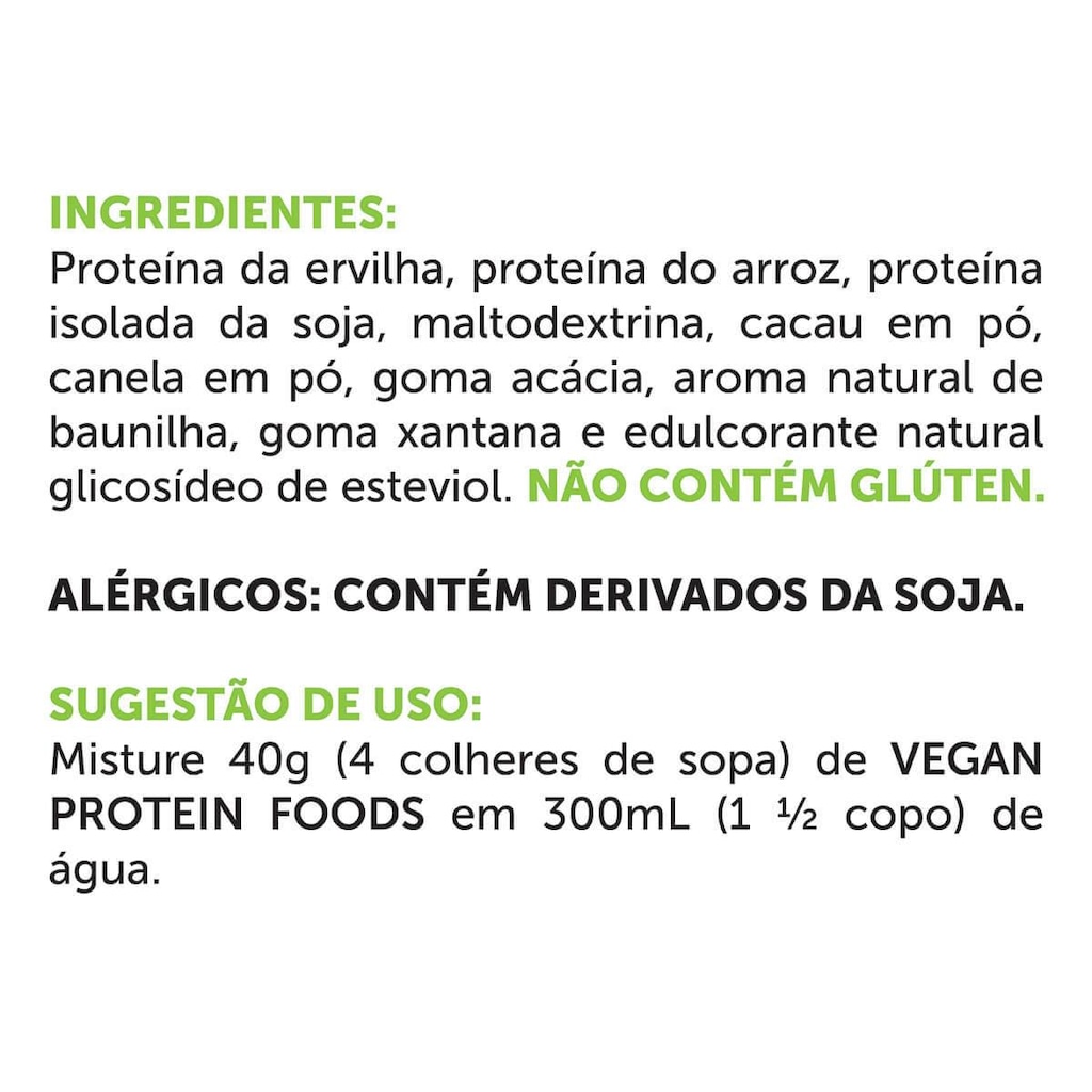 Imagem 2 do produto Whey Protein Vegan BRN Foods - Chocolate - 500g