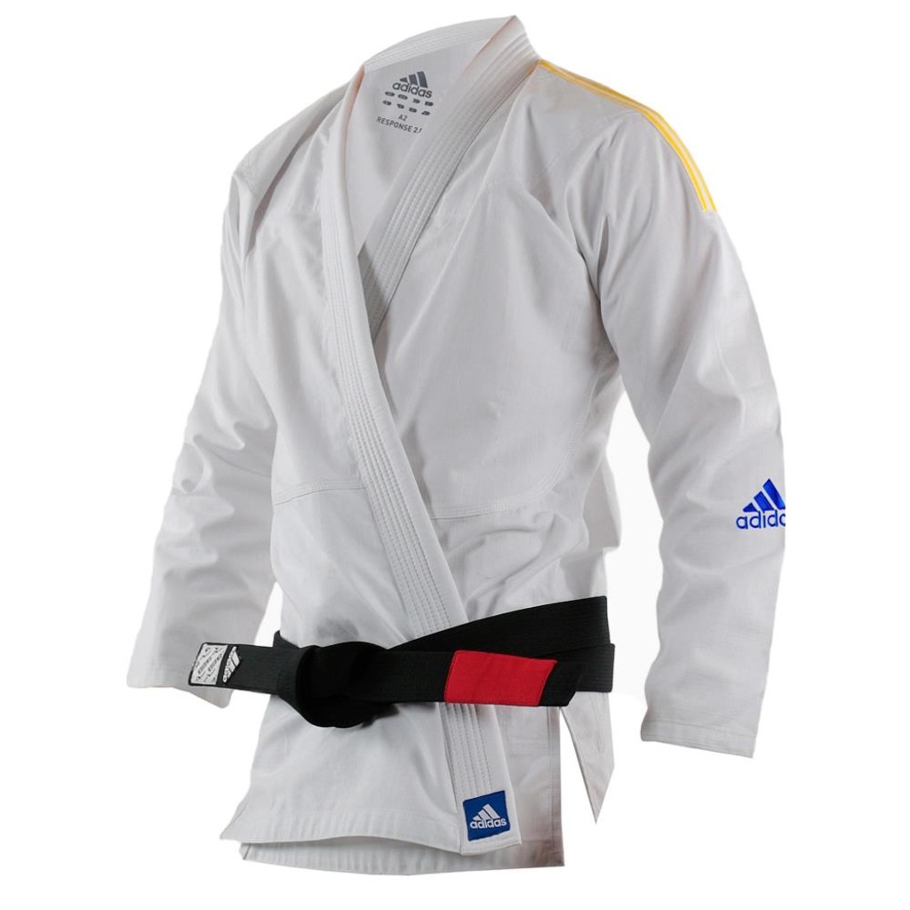 KIMONO JIU JITSU ADIDAS RESPONSE 2.0 JJ280 - ADULTO + BOLSA | Centauro