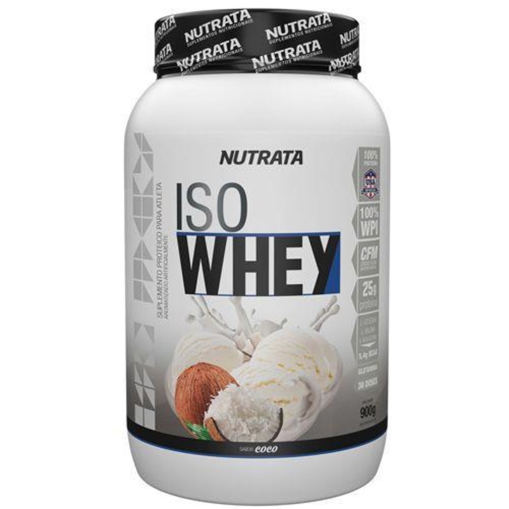 Iso Whey Nutrata - Coco - 900g - Foto 1