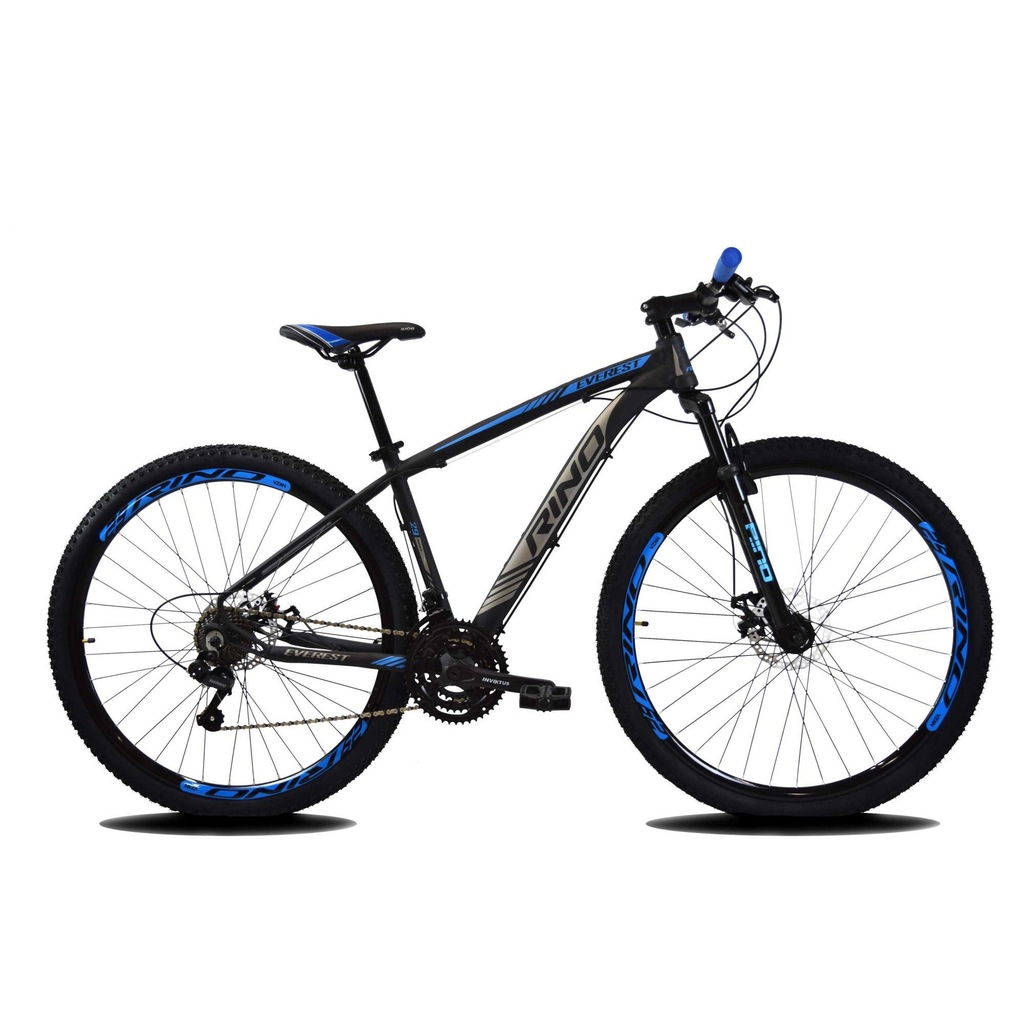 Bicicleta Rino Everest I Aro 29 - Freio a Disco - Câmbios Shimano - 24 Marchas - Adulto - Foto 1
