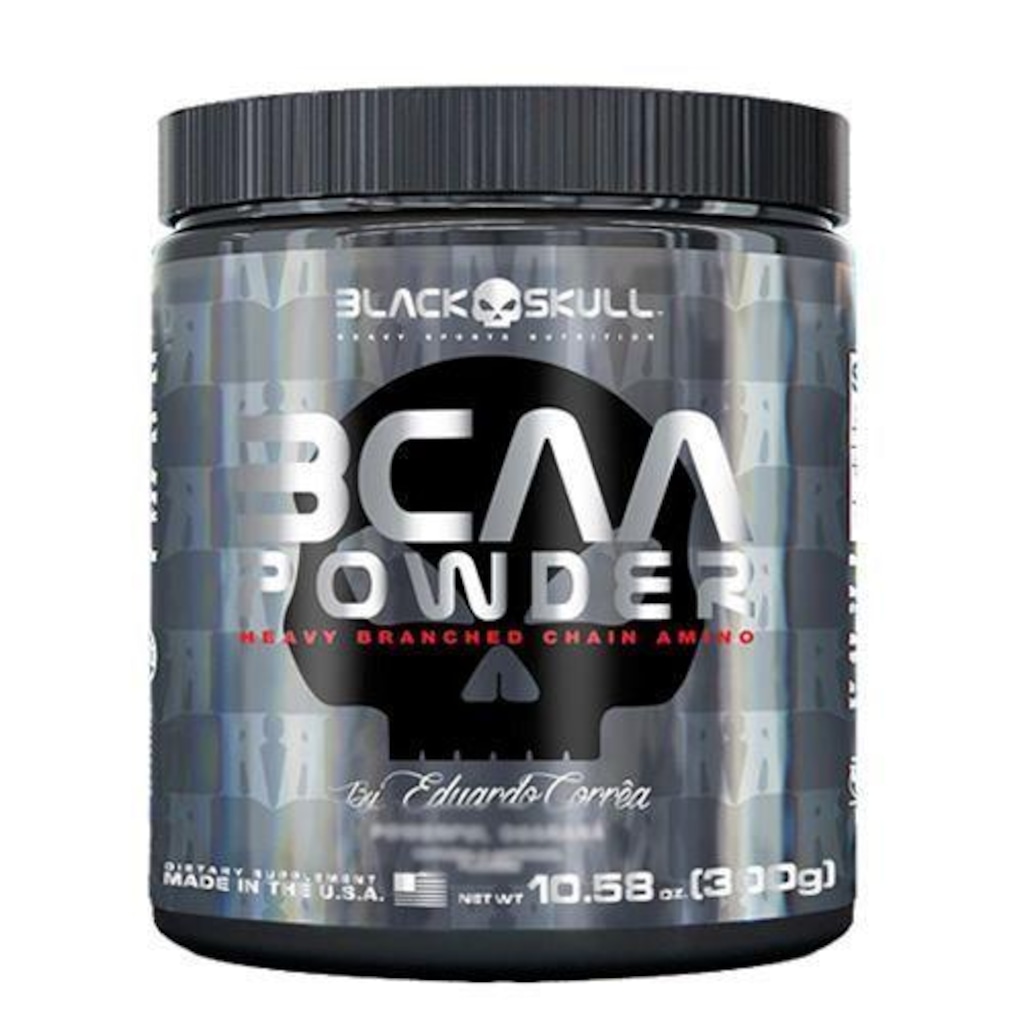 BCAA Black Skull Powder - Watermelon - 300g - Foto 1