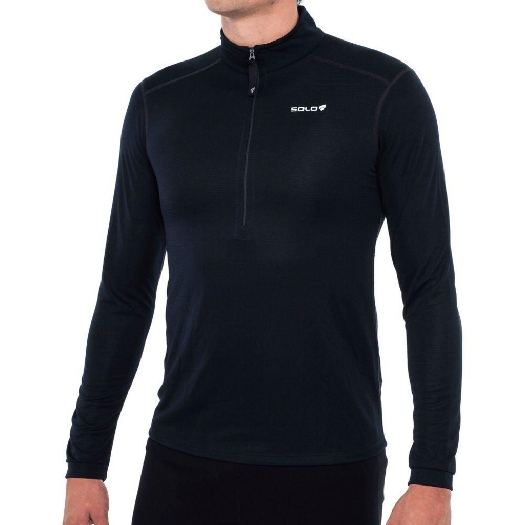 Blusa Segunda Pele Solo Zíper X-Sensor - Masculina - Foto 1