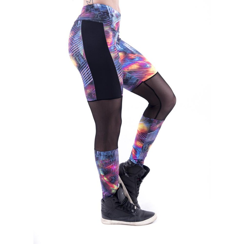 Calça Legging Já Malhei Abstract - Feminina - Foto 2