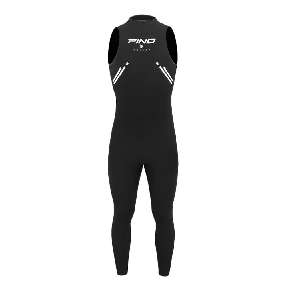 Macacão Long John Neoprene Natação e Triathlon Pino Treino - 3.2mm - Foto 1