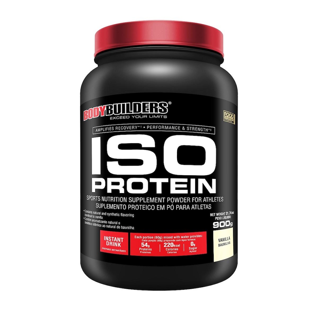 Whey Protein Isolada Bodybuilders - Baunilha - 900g