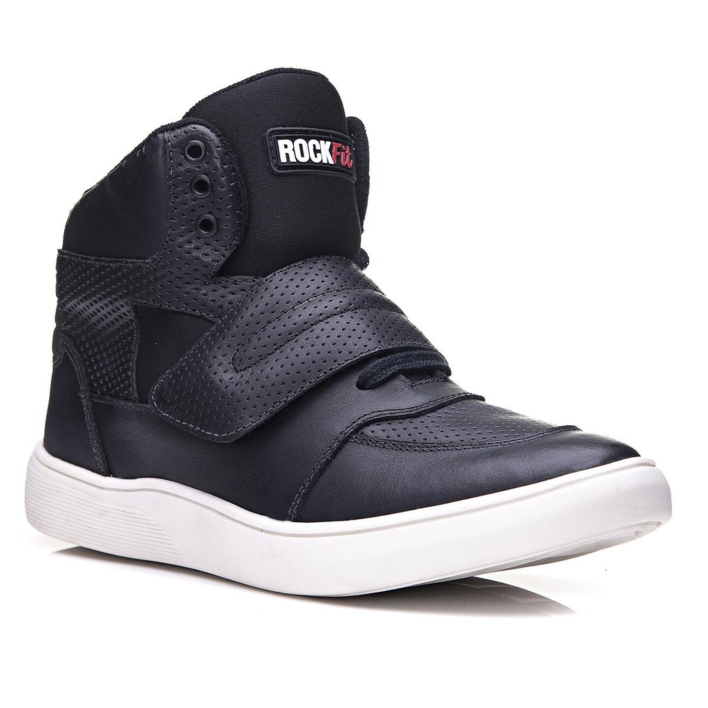 Tênis Cano Alto RockFit U2 em Couro - Adulto - Foto 1