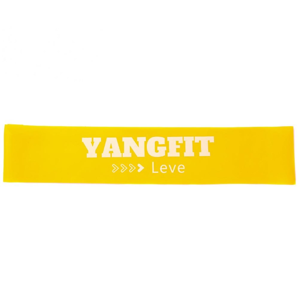 Imagem 2 do produto Kit Mini Band Yangfit Faixa Elástica Circulares -  4 Intensidades