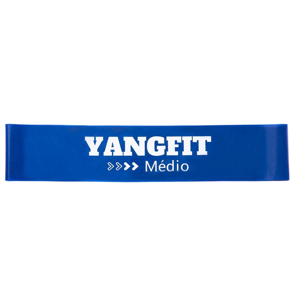 Imagem 3 do produto Kit Mini Band Yangfit Faixa Elástica Circulares -  4 Intensidades