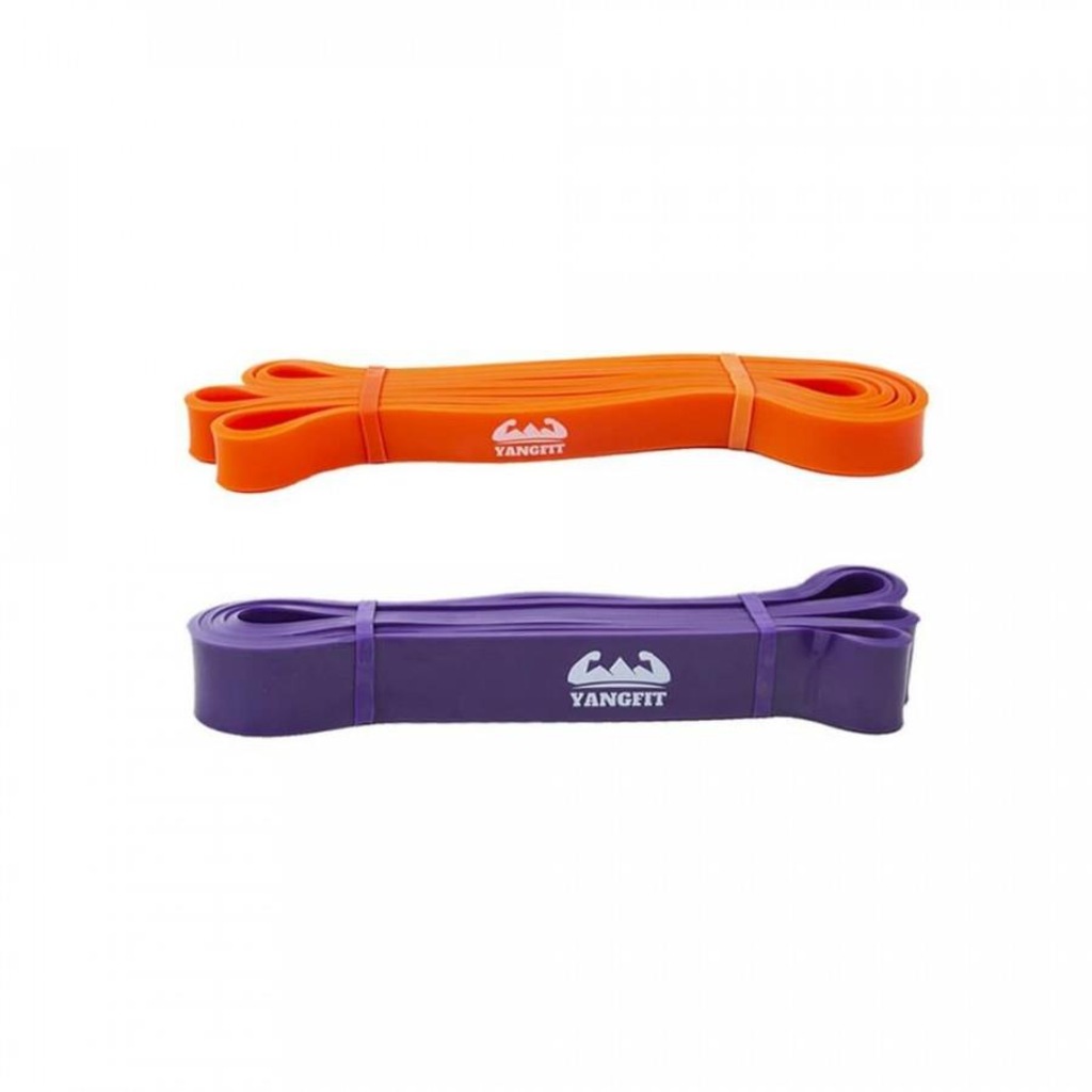 Kit Super Band Yangfit Extensor Elástico - Médio e Forte - Foto 1