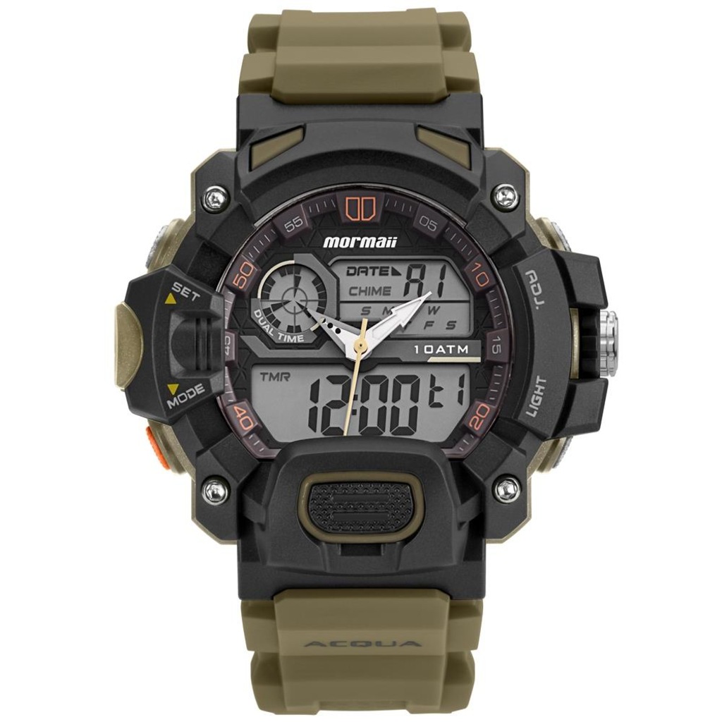 Relógio Digital Analógico Mormaii Acquaforce MOAD11328V - Masculino - Foto 1