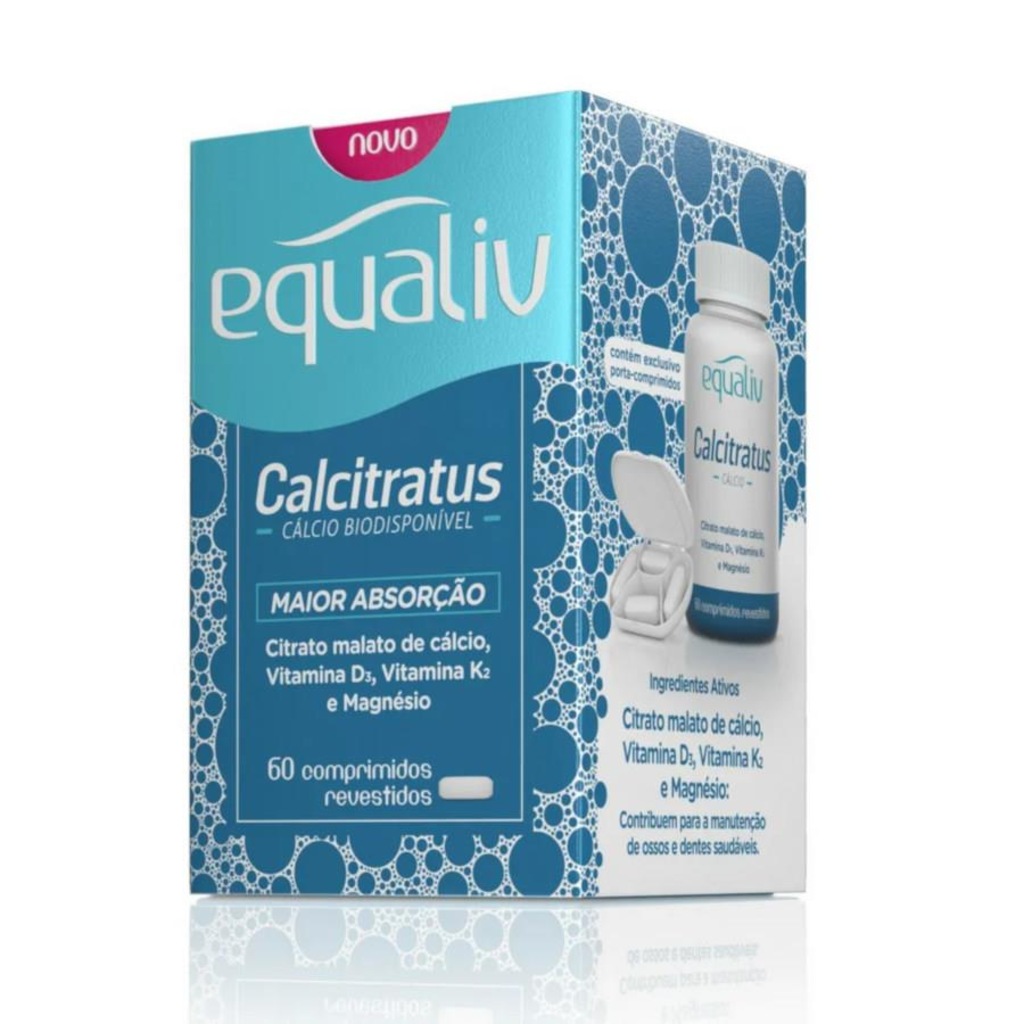 Calcitratus Equaliv - 60 Comprimidos - Foto 1
