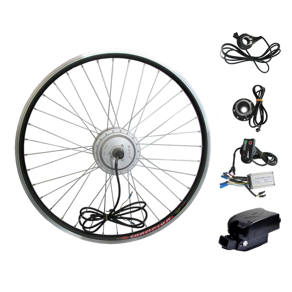 Kit Elétrico para Bicicleta H-Bike Mod. Frog Dianteiro 350w - Foto 1