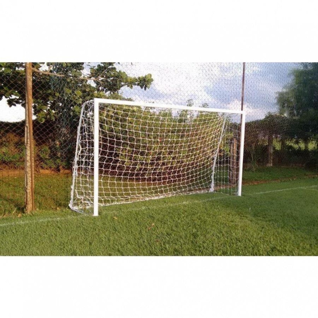 Imagem 3 do produto Rede para Gol Society Gismar Redes - Fio 2m Nylon - 5 metros - 2 Unidades