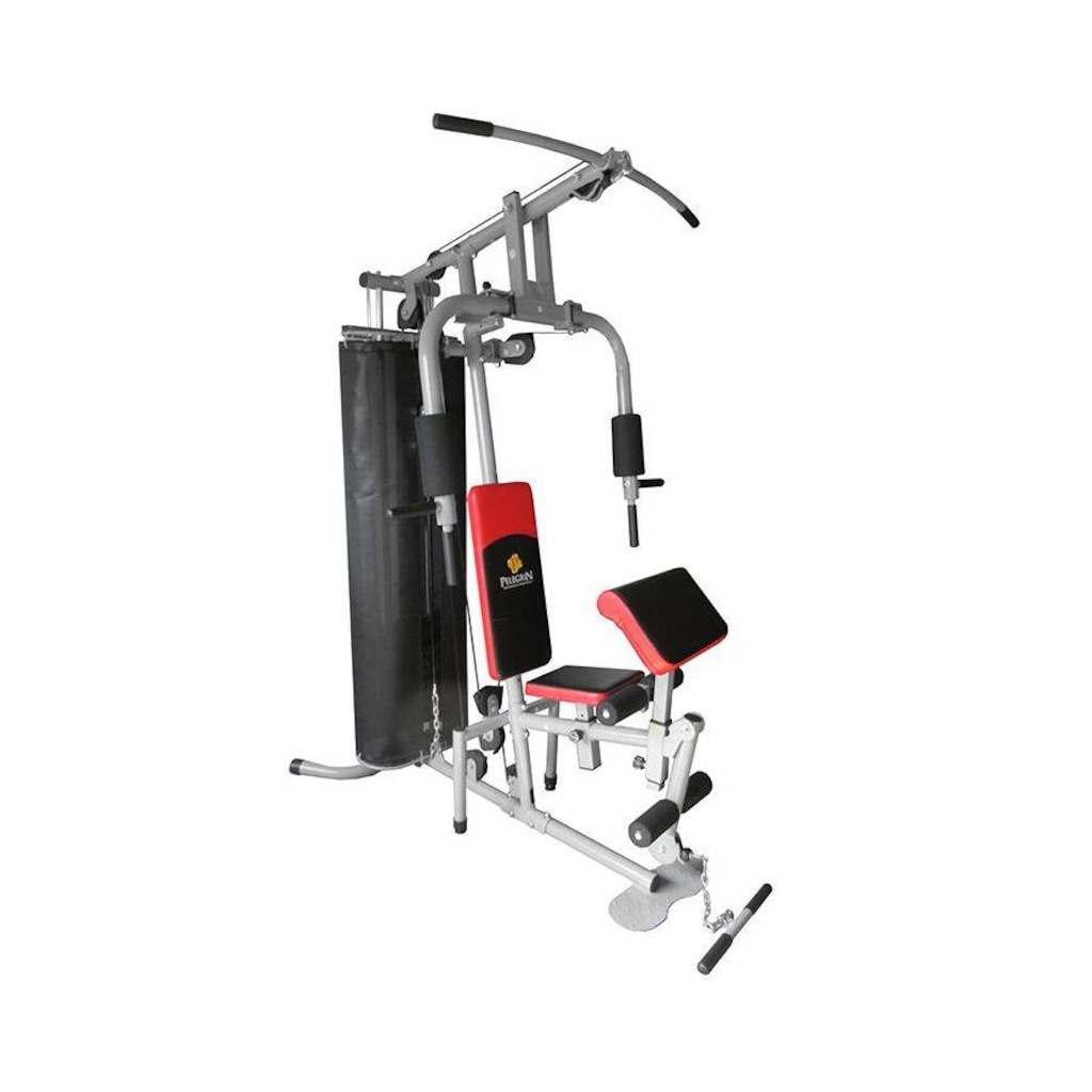 Estação de Musculação Multifuncional Pelegrin PEL 9 em 1- 45KG