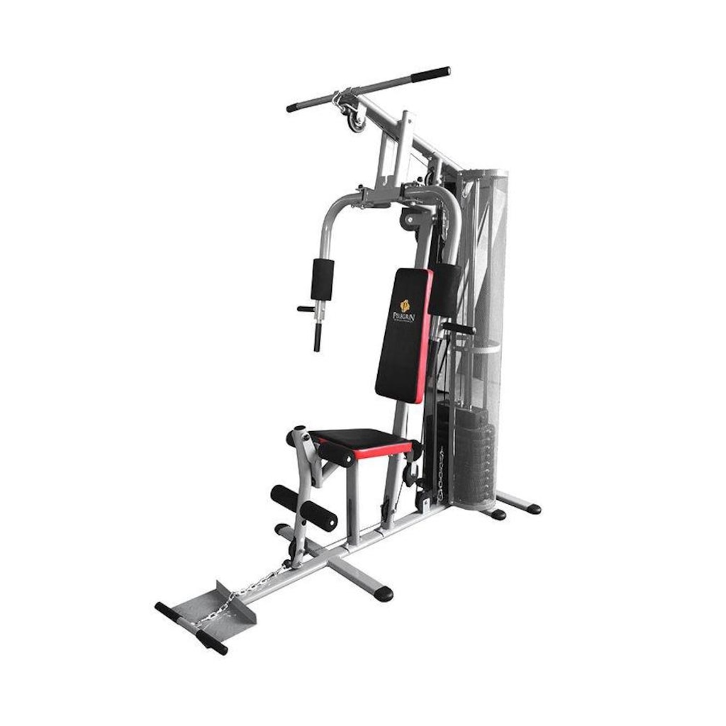 Estação de Musculação Multifuncional Pelegrin PEL 8 em 1- 50KG