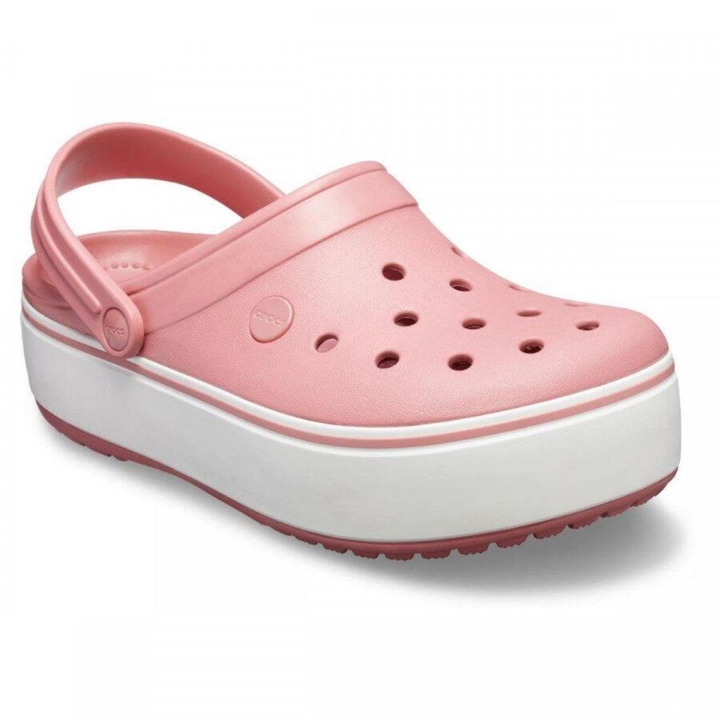 Sandália Crocs Crocband Platform - Feminina - Foto 1
