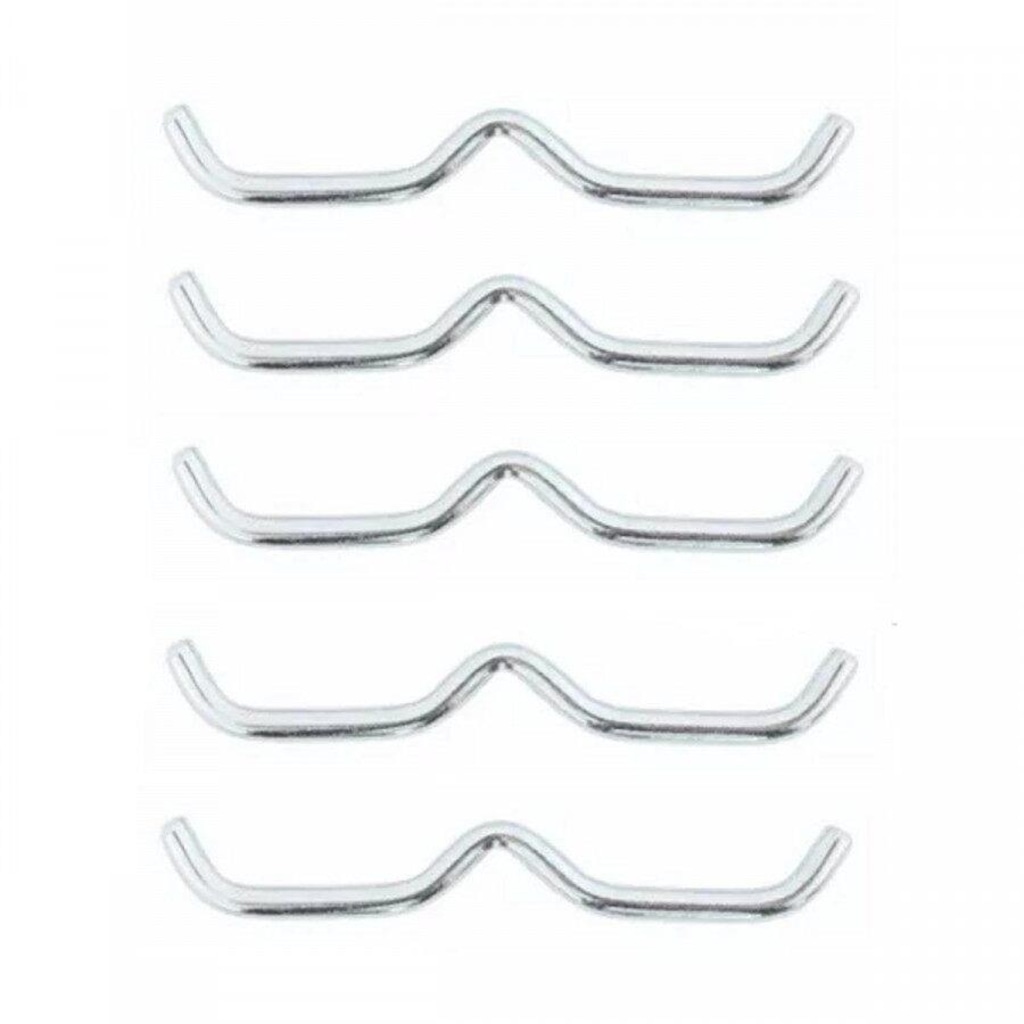 Kit 20 Ganchos Bigode W Jump Profissional Mini Cama Elástica