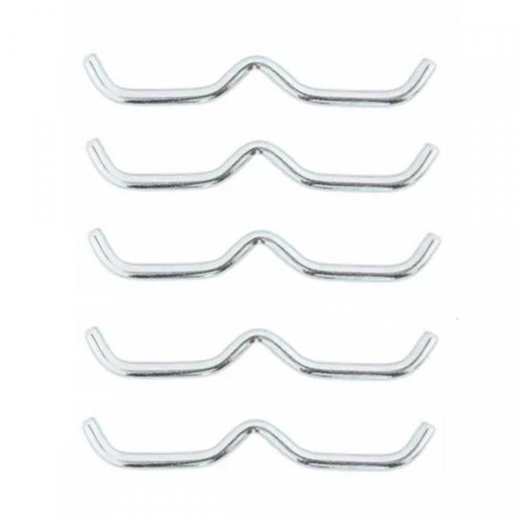 Kit 40 Ganchos Bigode W Mini Cama Elástica Jump Profissional