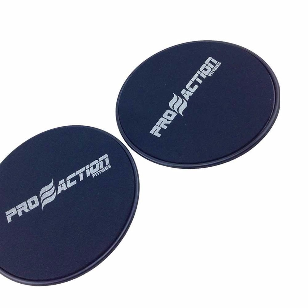 Imagem 2 do produto Disco Pro Action Deslizamento Treinamento Funcional Lombar - Par
