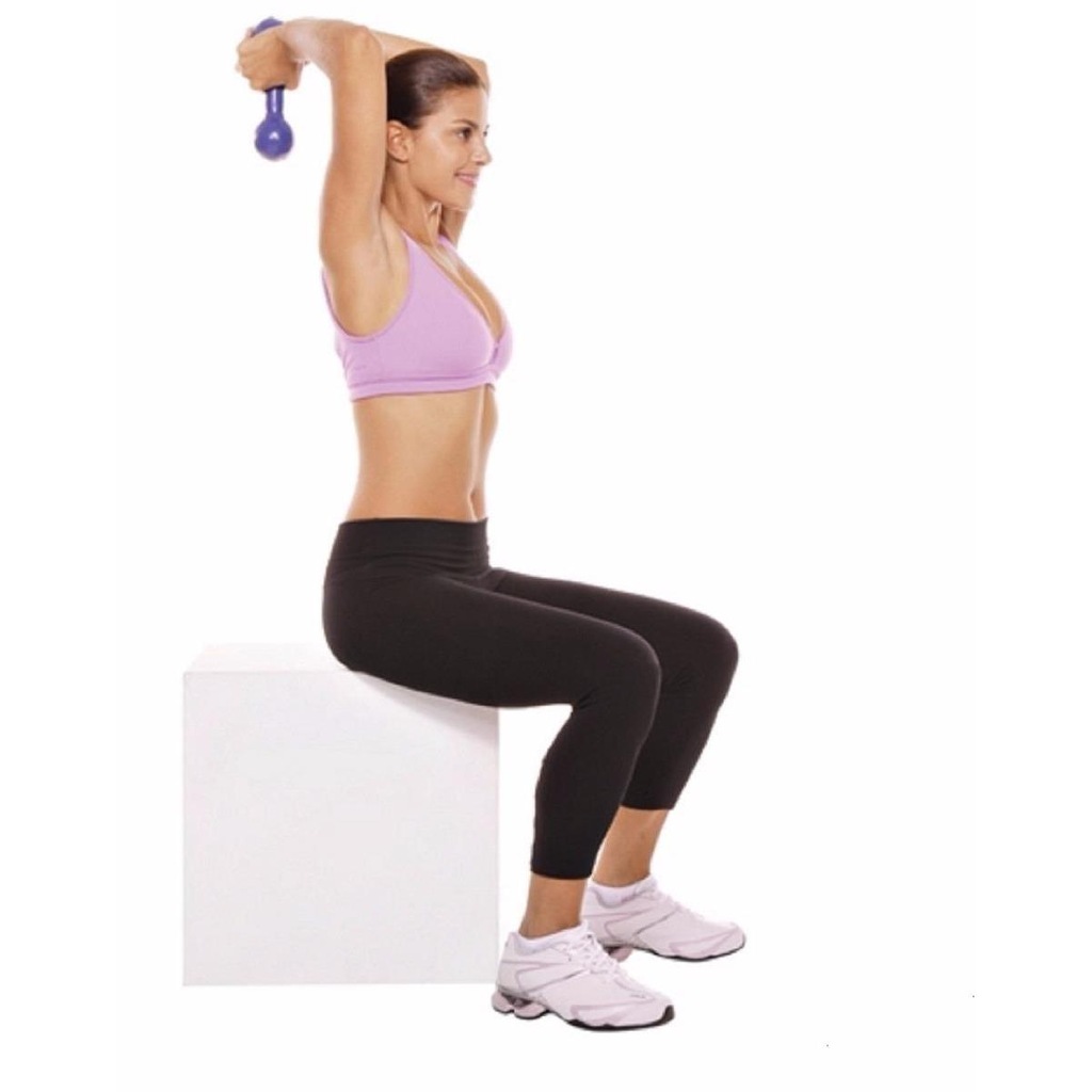 Kit de Halteres KL Master Fitness Academia Emborrachado - 5 Kg - 2 unidades - Foto 4