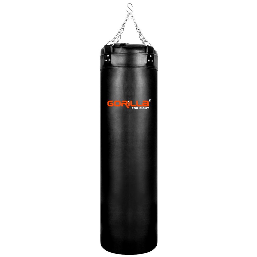 Imagem 2 do produto Kit Gorilla Saco de Pancada 120 Cm + Luva + Suporte Teto Retangular