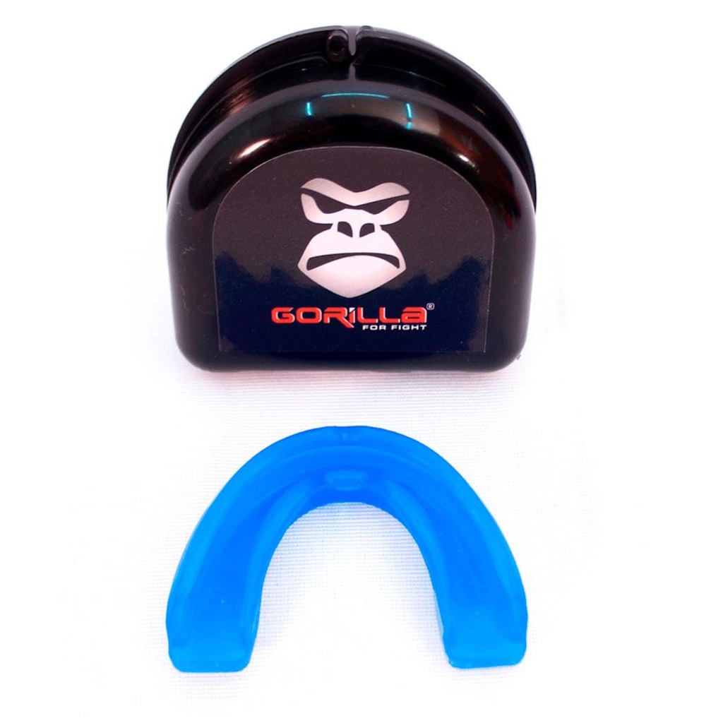 Protetor Bucal Duplo Gorilla para Boxe e Muay-Thai com Capinha