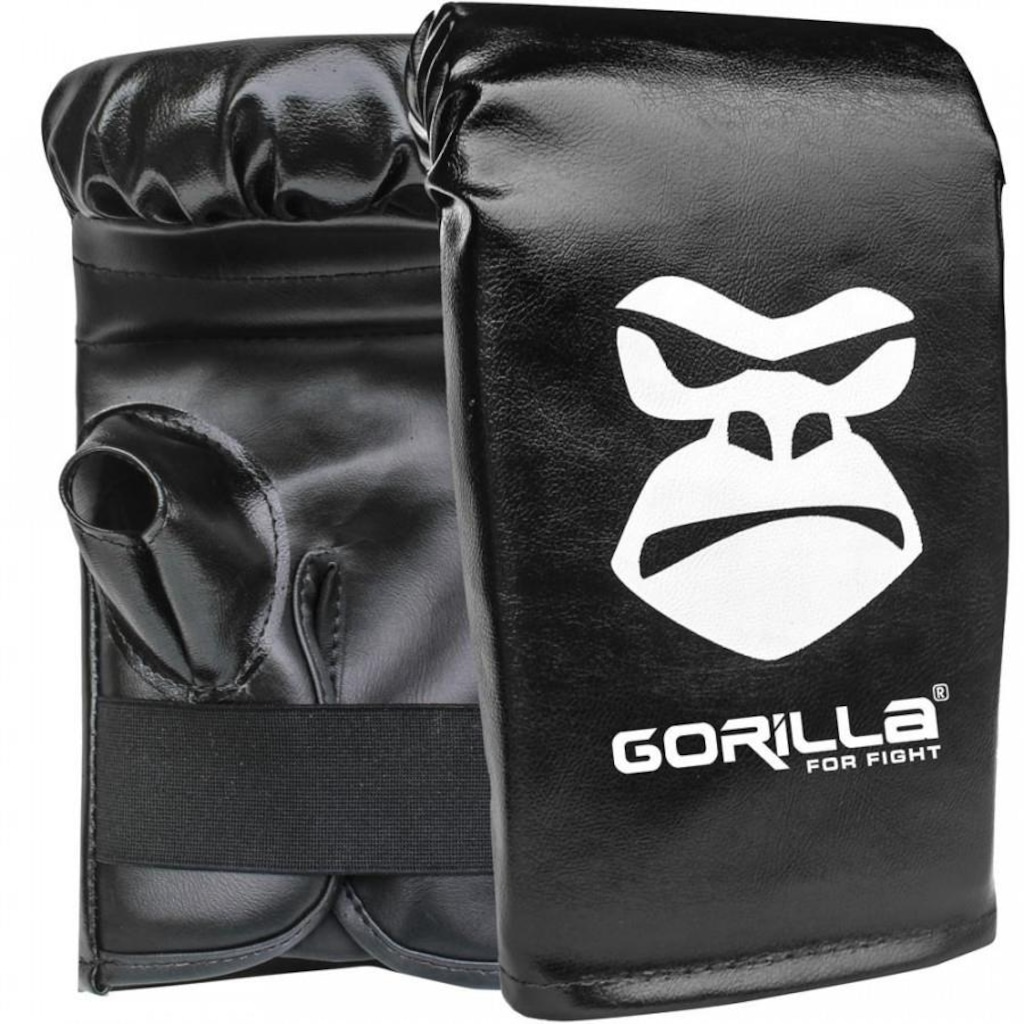 Imagem 4 do produto Kit Gorilla: Saco de Pancada 120 Cm + 2 Luvas Bate Saco + Suporte