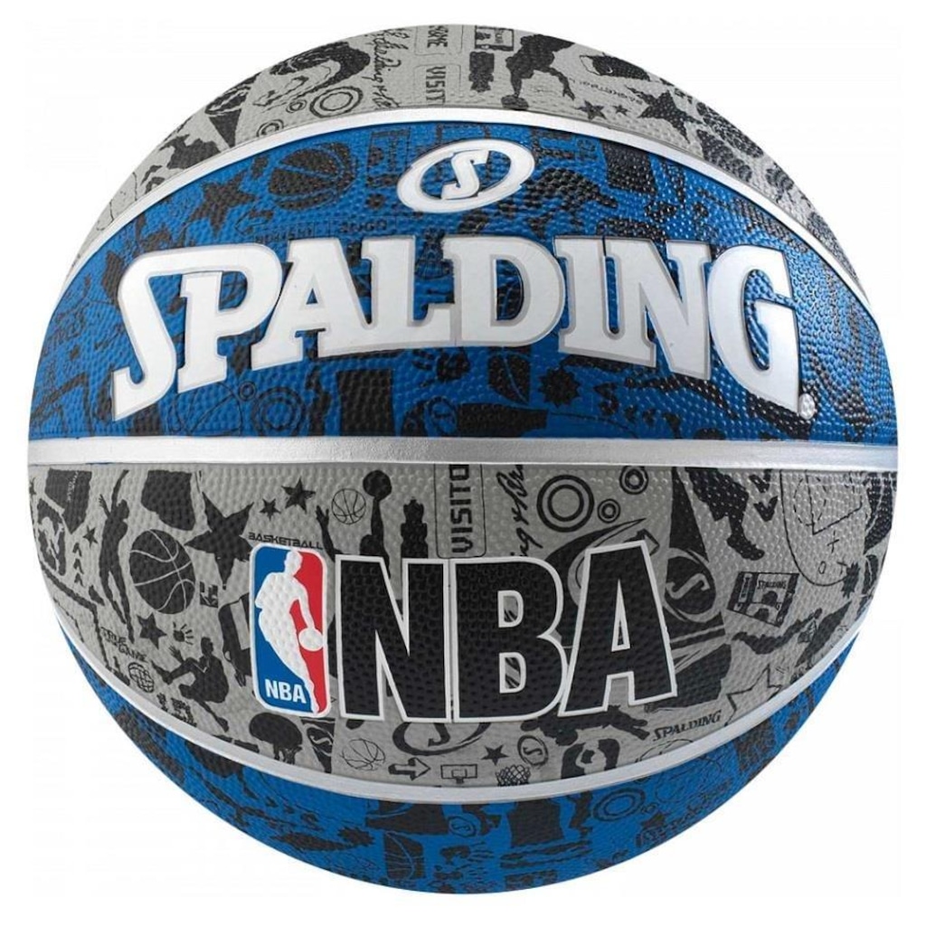 Bola de Basquete Spalding NBA Graffiti - Foto 1