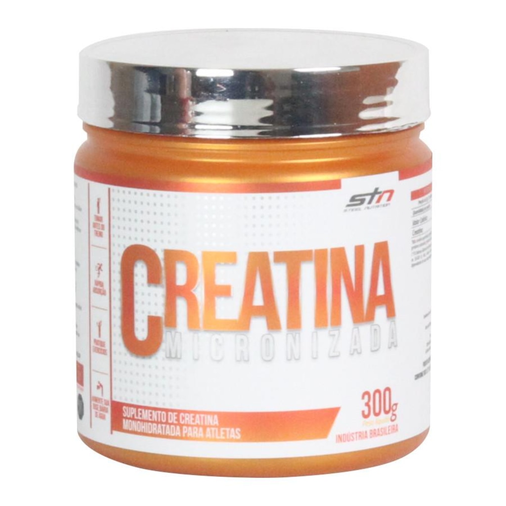 Creatina Micronizada Steel Nutrition - 300g - Foto 1