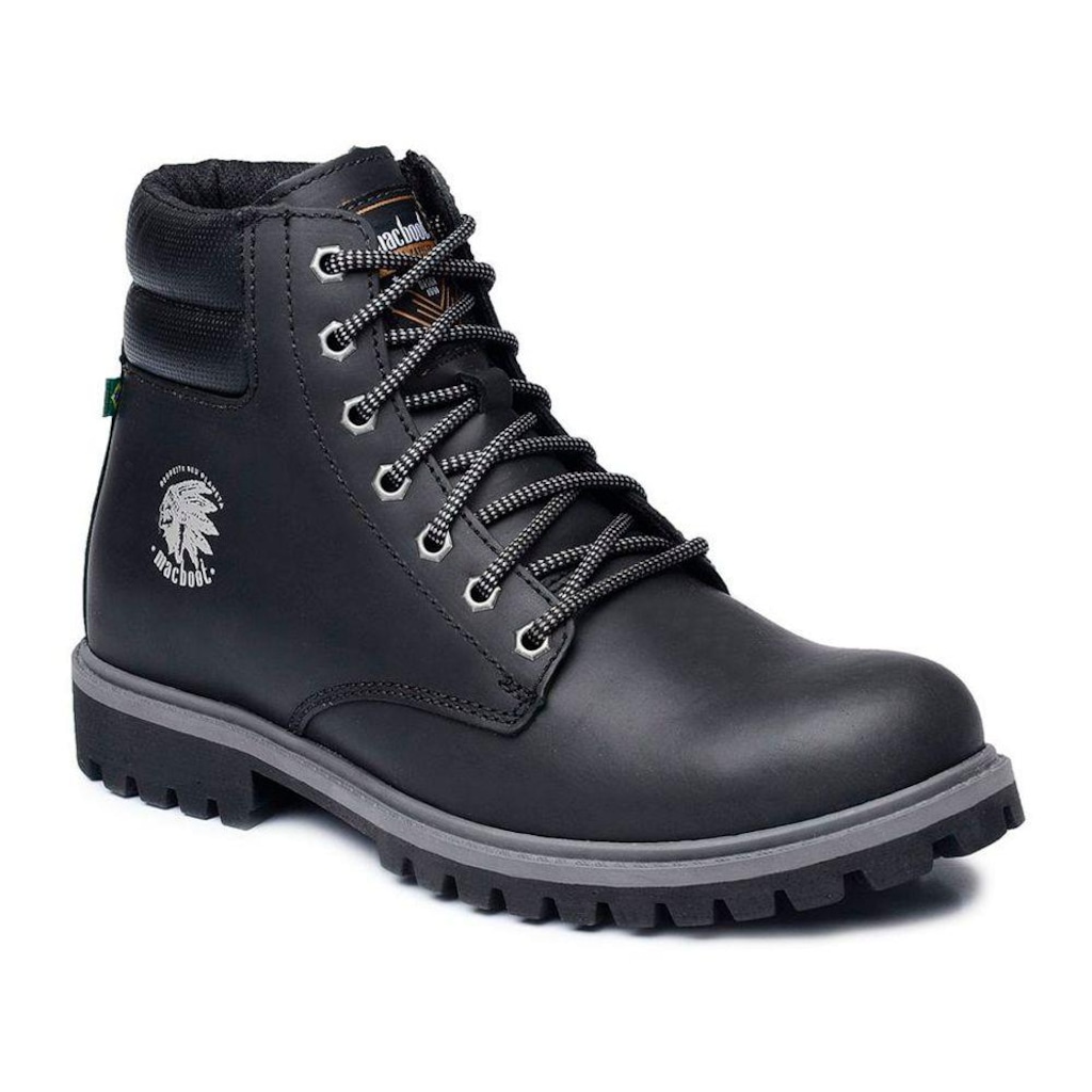Bota Macboot Militar Cano Alto Paracatu - Masculina - Foto 1