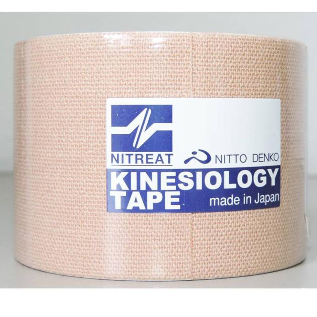 Bandagem Elástica Nitto Denko Kinesiology Tape - 5cm - Foto 1
