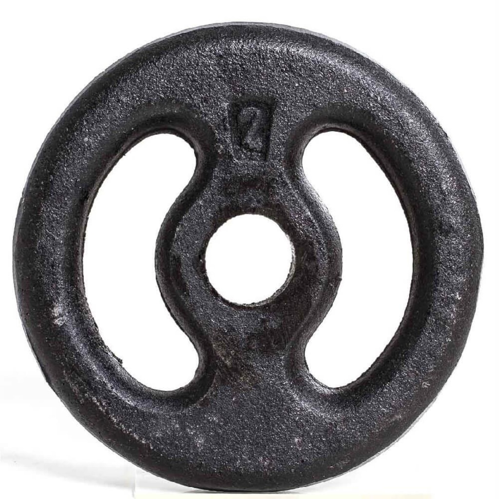 Anilha de Ferro Fundido Pintada Yangfit - 2kg