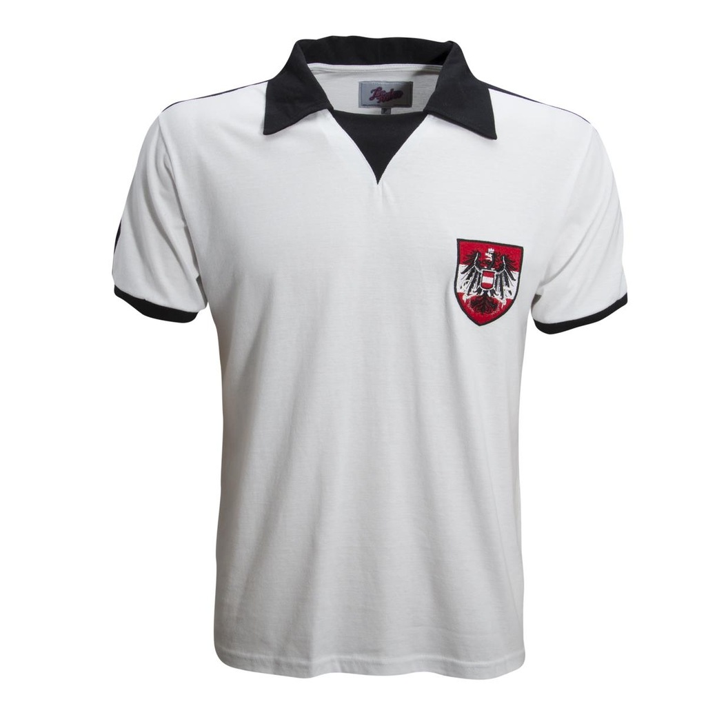 Camiseta Liga Retrô Áustria 1978 - Masculina - Foto 1