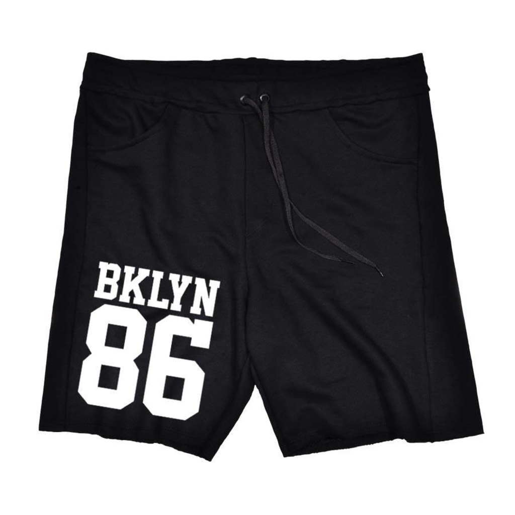 Bermuda Skull Clothing de Moletom Bklyn 86 - Masculina - Foto 1