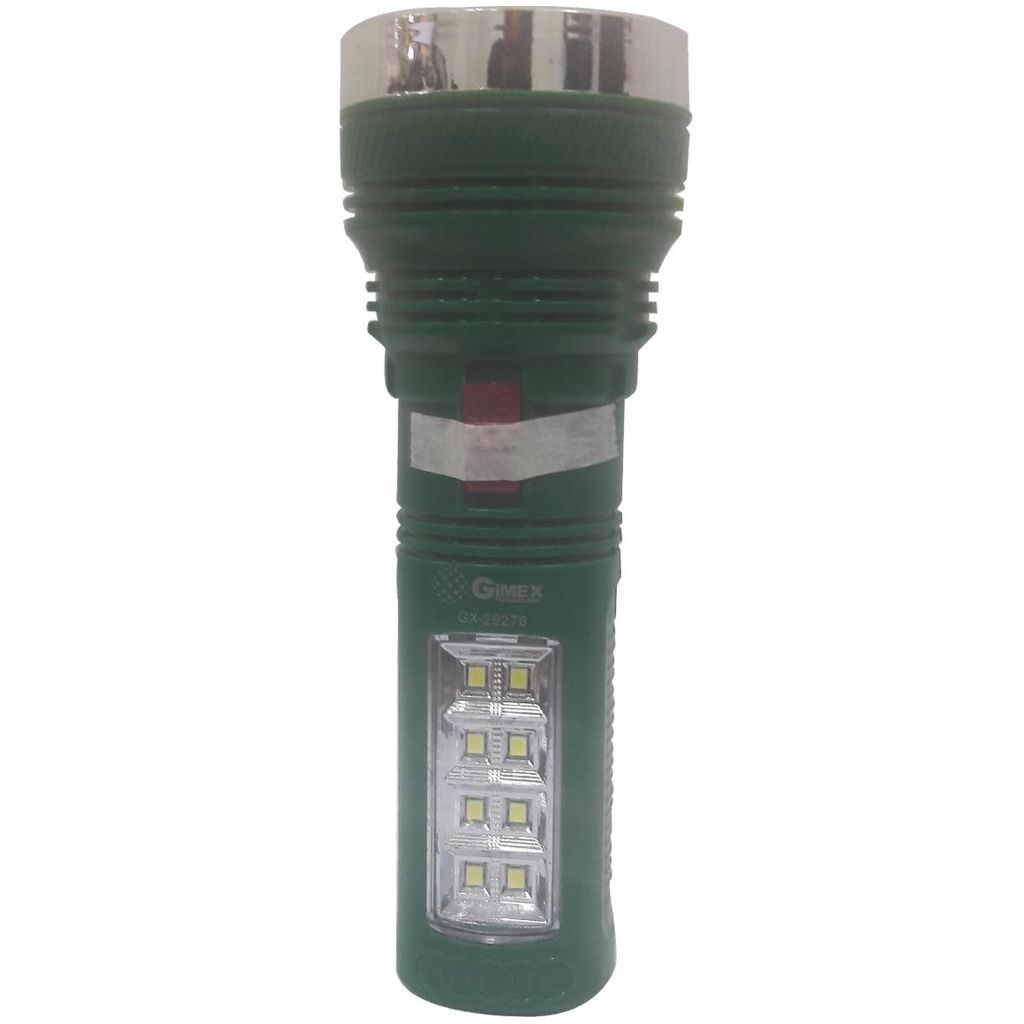 Lanterna Gimex Recarregável 1W 1 + 8 LEDs GX-29278 - Foto 1