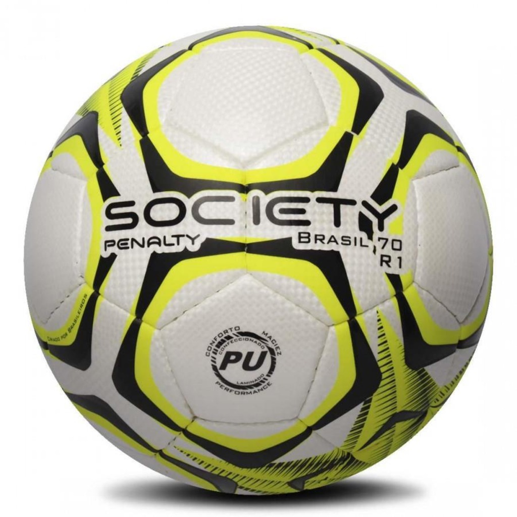Bola Society Penalty Brasil 70 R1 IX Costurada - Foto 1